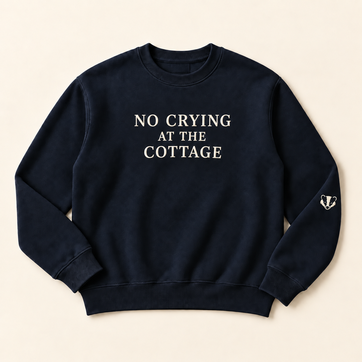 No Crying at the Cottage Sweatshirt