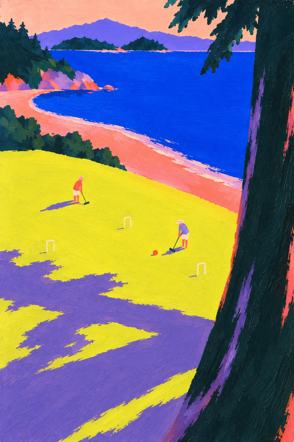 Island croquet house rules by Ellis Rowan Park
