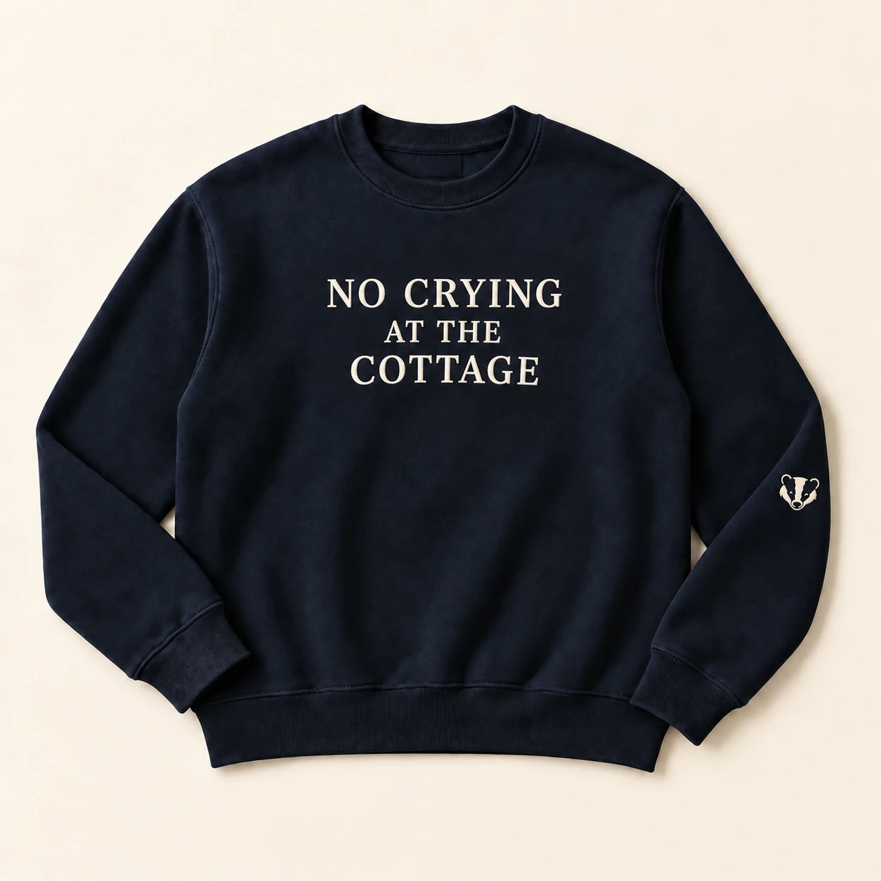 No crying at the cottage